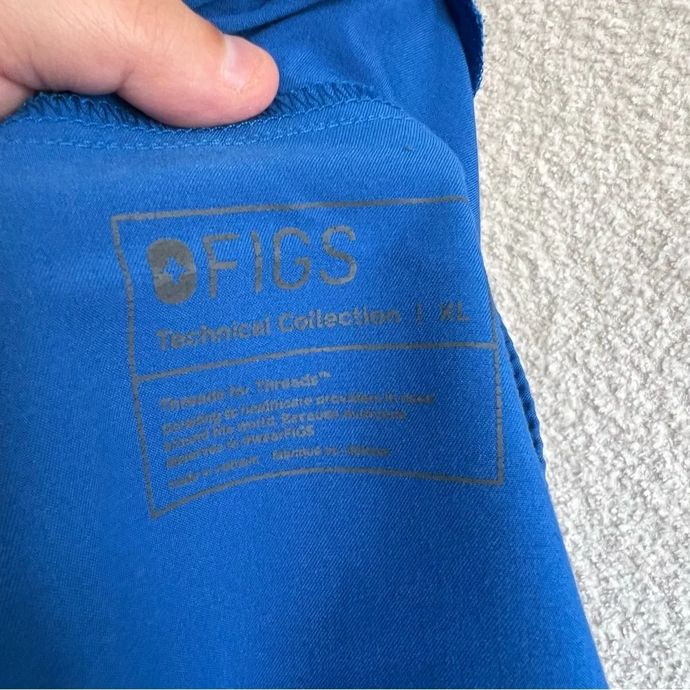 Figs Men’s‎ Technical Collection Royal Blue Tansen Joggers Scrub Pants Size XL